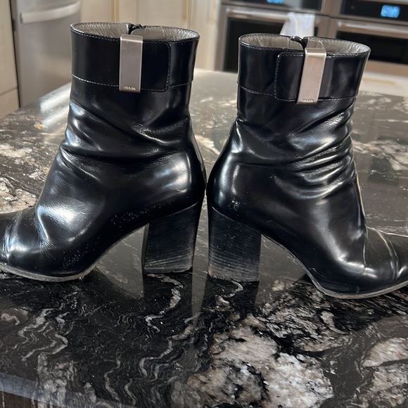 Prada, black ankle boots - Picture 2 of 6